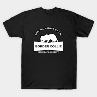 Border Collie Appreciation Society T-Shirt